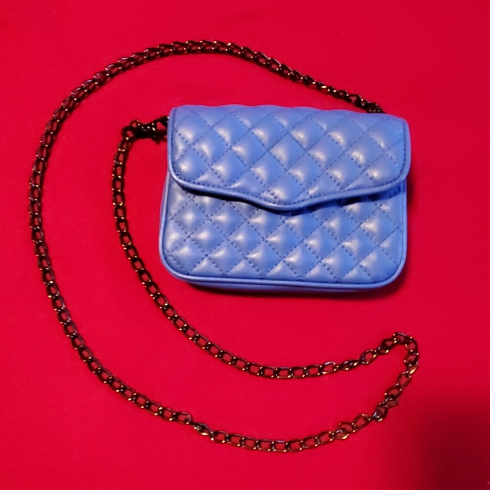Rebecca Minkoff Blue Leather Purse